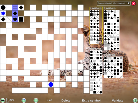 Number Fit Puzzle iPad screenshot 8 - Games app