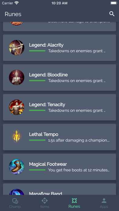 League - Pro Build Legends Screenshot