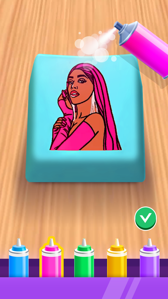 #2. DIY Keyboard 3D (iOS) By: Crazy Labs