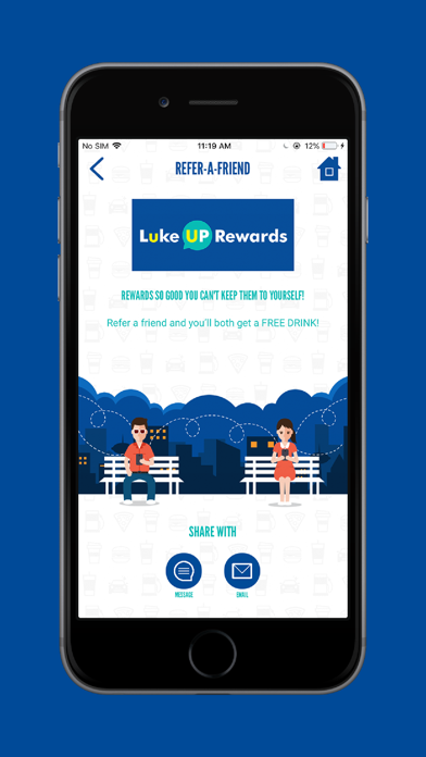 Luke UP Rewards Screenshot