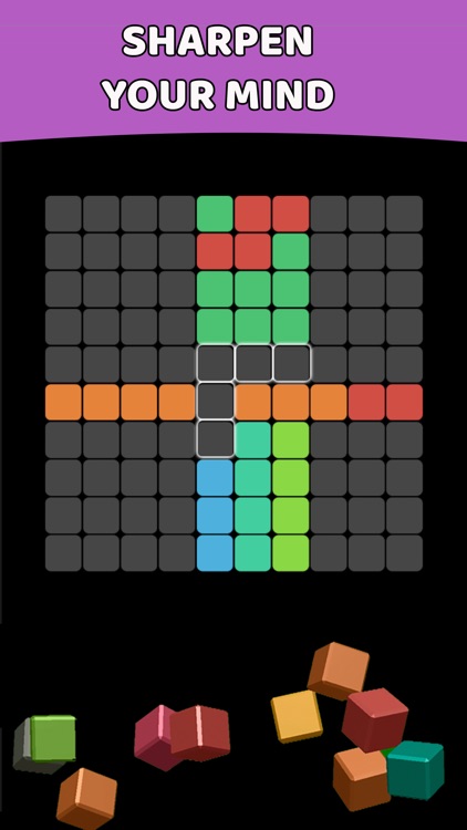 100 Color Block Puzzle Classic screenshot-0