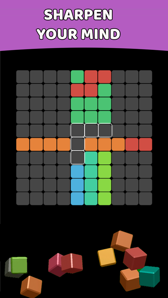 #1. 100 Color Block Puzzle Classic (iOS) 由: Binh Doan