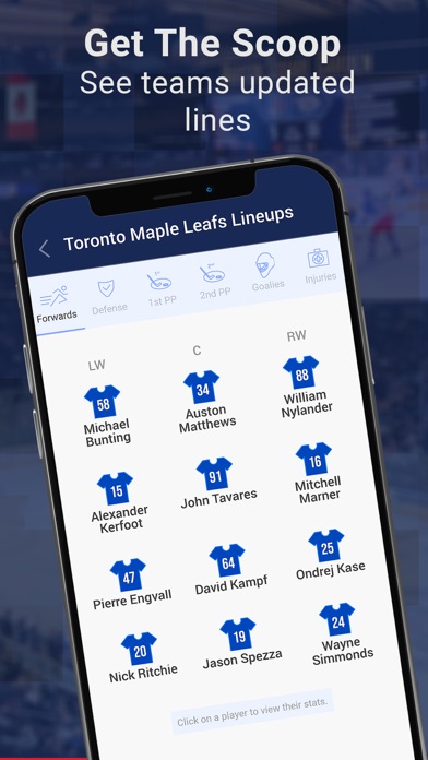 Center Ice Hub – Hockey Stats Screenshot