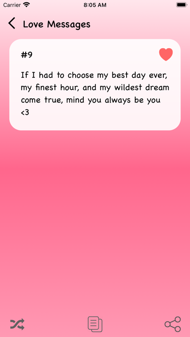 Best Love Messages 2025 Screenshot