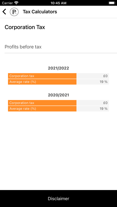 Pugsley Revill Accountants Screenshot