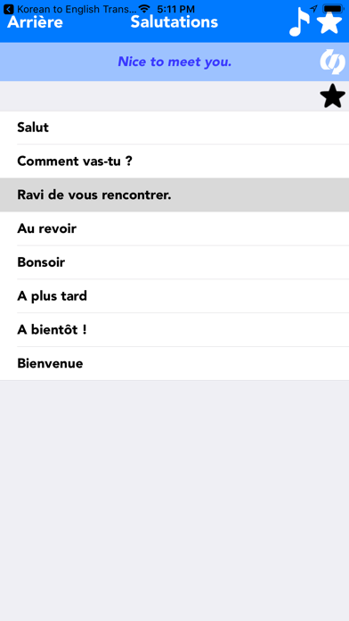 French To English Translate Screenshot