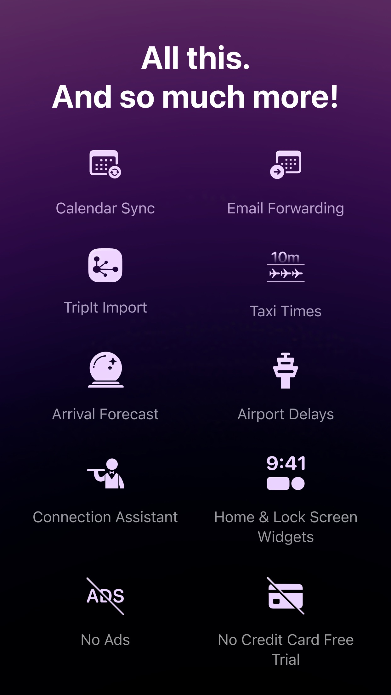 Screenshot do app Flighty – Live Flight Tracker