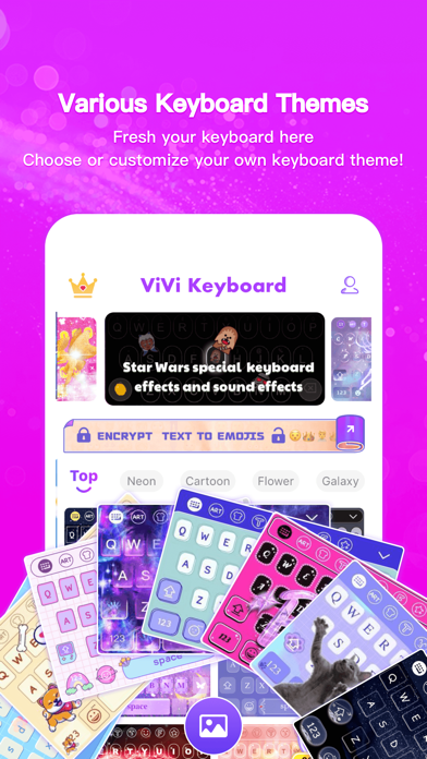 ViVi Keyboard: Theme & Chatbotのおすすめ画像3