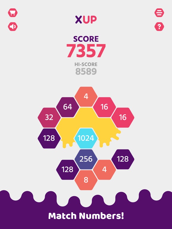 Screenshot #5 pour XUP - 2x Number Matching Game