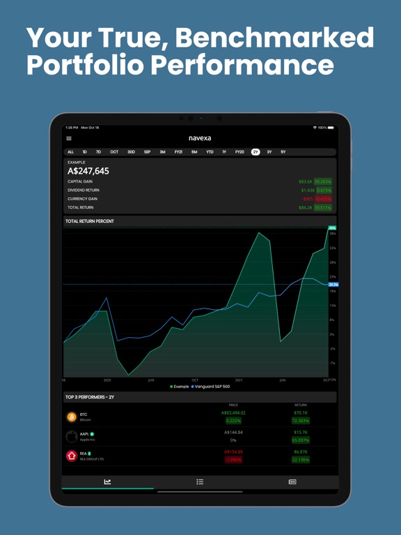 Screenshot #4 pour Navexa Portfolio Tracker