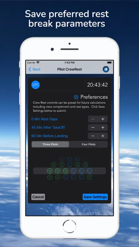 Pilot CrewRest screenshot 3 of 5