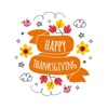 celebrate a happy Thanksgiving icon
