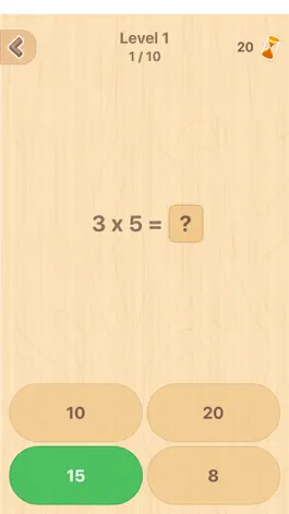 Game screenshot Multiplication table (Math) hack