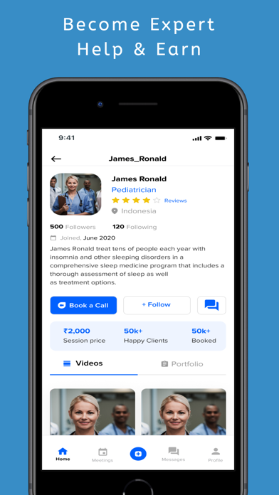 Helpert: Connect with Experts Screenshot