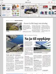 Vikebladet Vestposten eAvis ipad bilder 2
