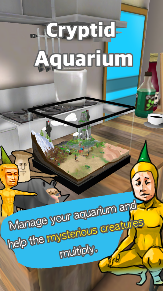 #1. Cryptid Aquarium (iOS) 由: Ryota Kikuchi