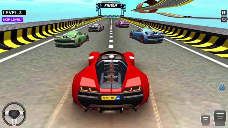 Ramp Racing Car Stunt Games 3D screenshot-3