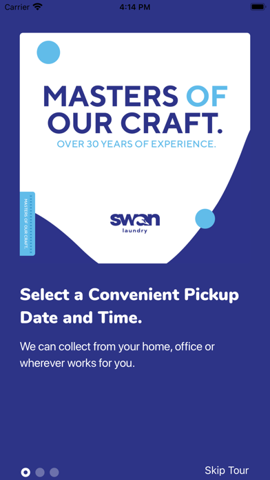 Swan Laundry & Dry Cleaning Screenshot