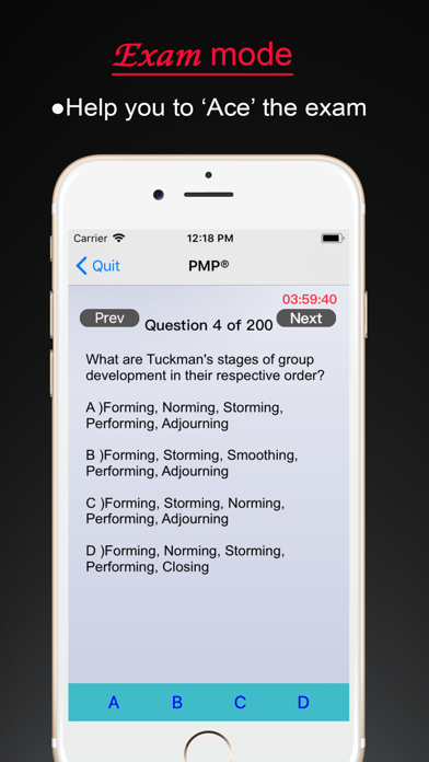 PMP-EXAM Screenshot