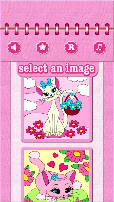 Cat Kitty Kitten Coloring Book screenshot 5