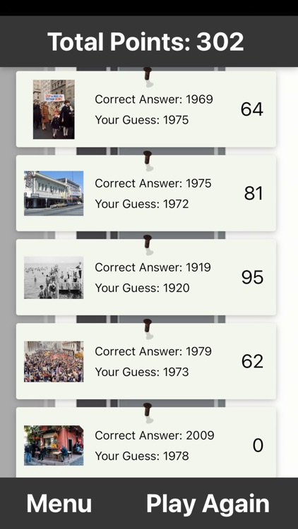 PastViews: Guess the year