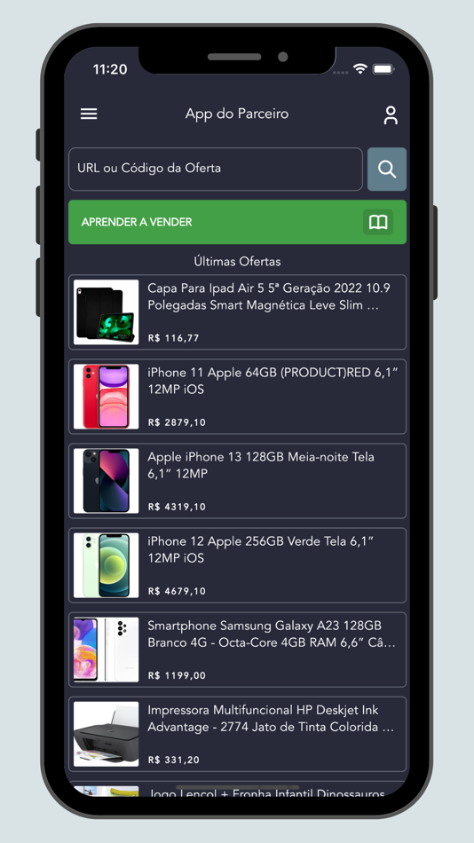 #1. App do Parceiro (iOS) 由: Rafael Lima