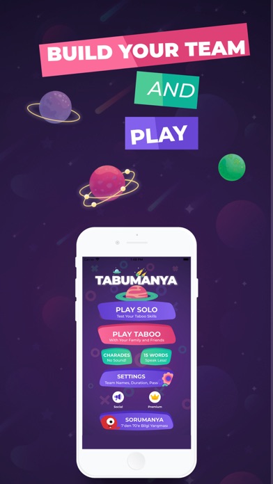TABOMANIA Heads Up Charades Screenshot