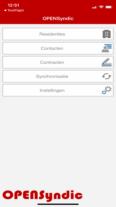 Screenshot #1 pour OPENSyndic Mobile
