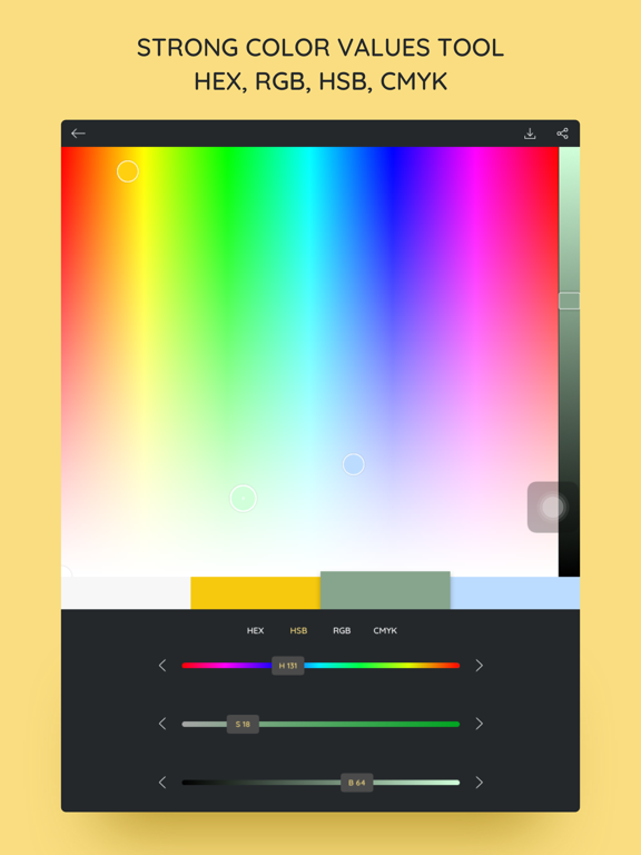 Screenshot #6 pour iPalettes - Color palettes