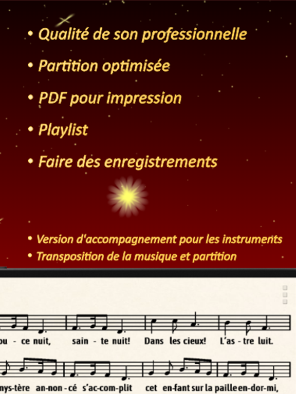 Screenshot #5 pour Chants de Noël+