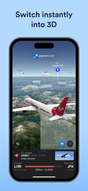 ‎Plane Finder ⁃ Flight Tracker Capture d'écran