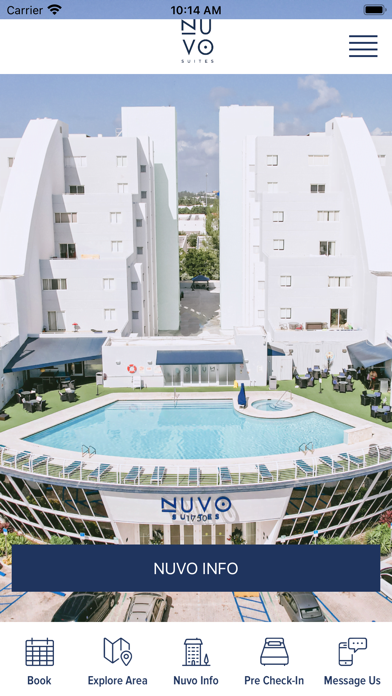 Nuvo Suites Screenshot