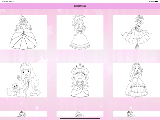 Screenshot #6 pour Coloriage Princesse