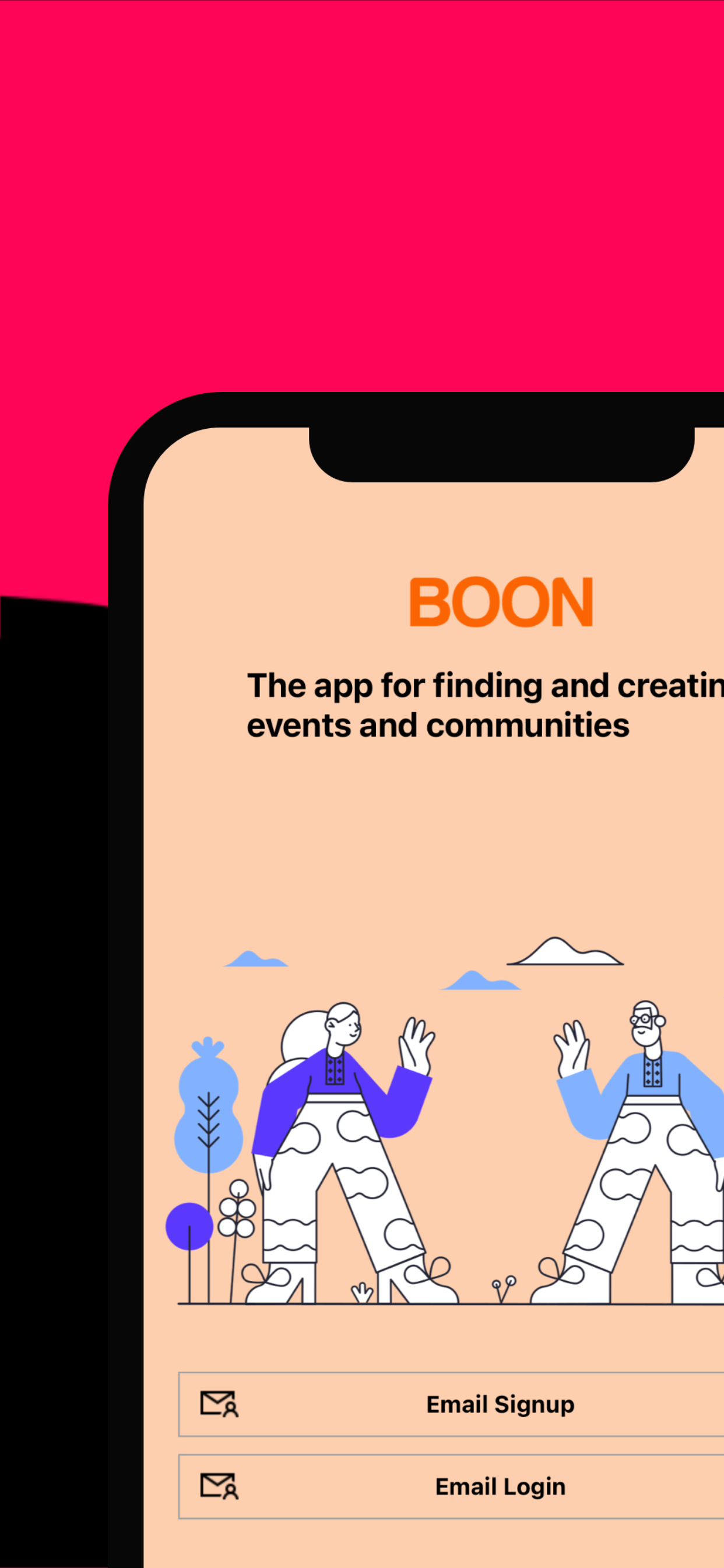 The Boon app