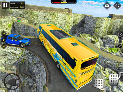 究極のスクールバス運転: リアルなドライバーシミュレーターのおすすめ画像1