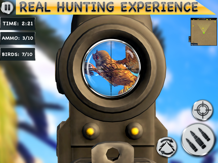 Bird Hunting Sniper Games 3d