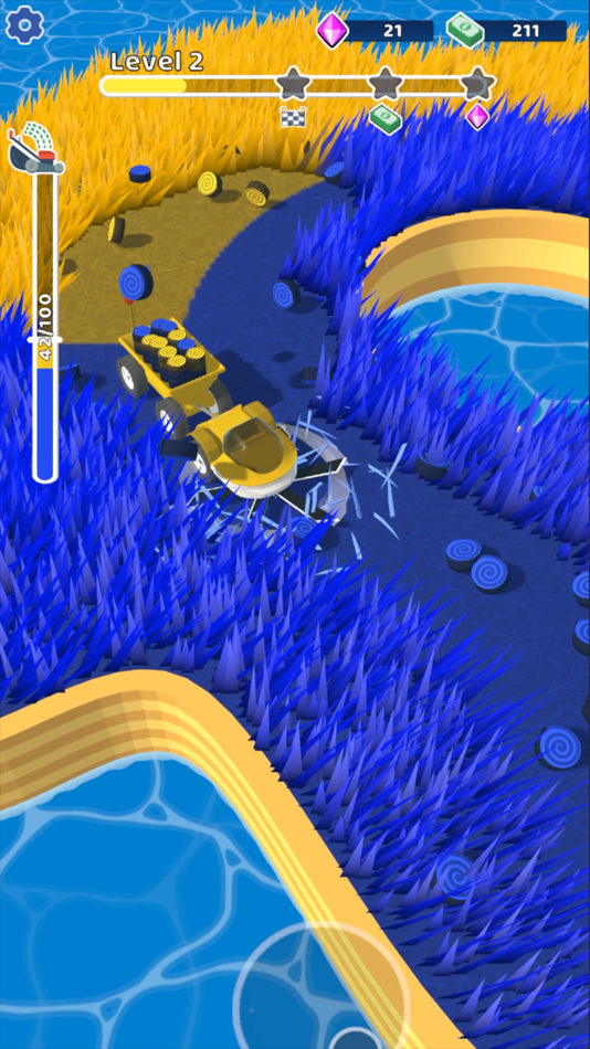 #5. Grass Master: Lawn Mowing 3D (iOS) 由: BoomHits sp. z o.o.
