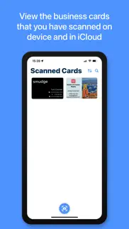 business card scan iphone screenshot 1
