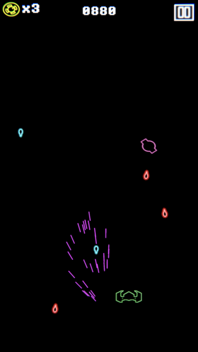 Old Galaxian Screenshot