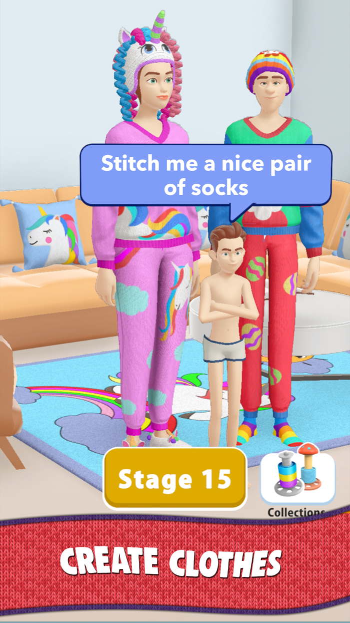 Puzzle Thread Color Sort