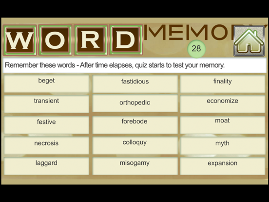 Screenshot #5 pour Word Games - Test Vocabulary