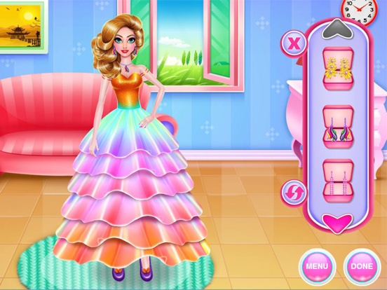 Shopping mall & dress up game iPad screenshot 7 - Games app