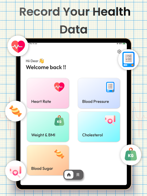 Screenshot #4 pour Blood Pressure: BP Monitor Log