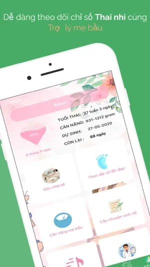 Trợ lý mẹ bầu screenshot 1