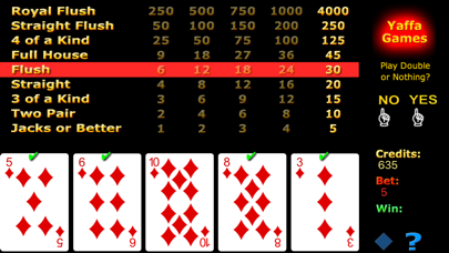 VPoker (video poker) Screenshot