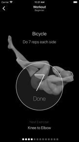 Six Pack Abs in 30 Days. screenshot