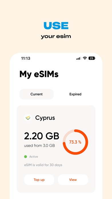 Simly - eSIM Internet Plans Screenshot
