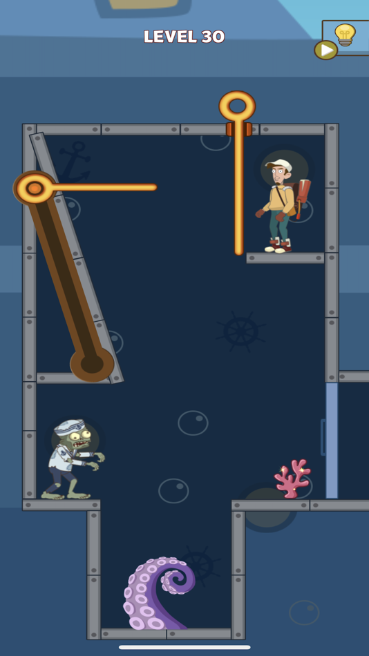 #8. Pull Him Up - Pull The Pin (iOS) 由: Onegame Global Limited