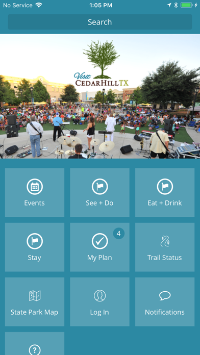 Visit Cedar Hill TX Screenshot