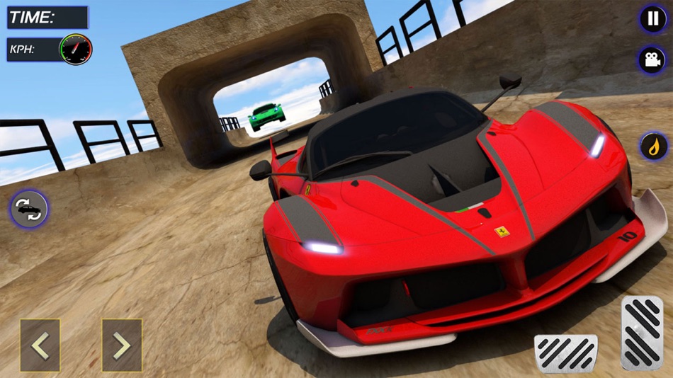 #7. Mega Ramp Car Stunts Race Game (iOS) 由: Bilal Ahmad